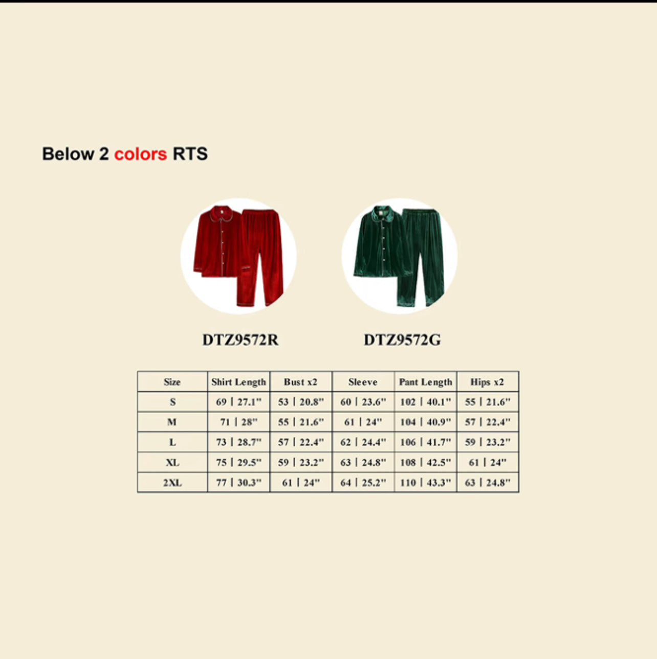 Men size chart