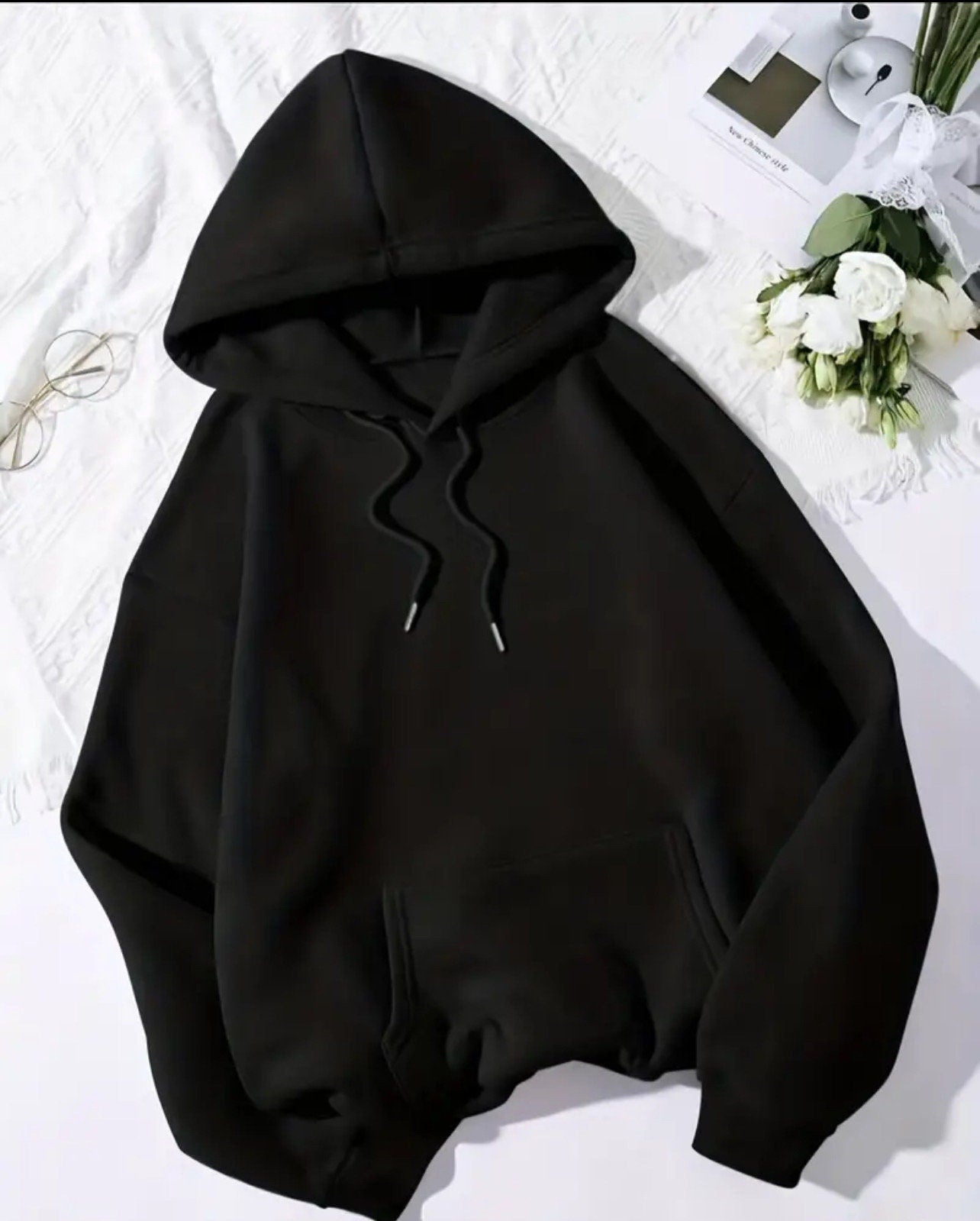 Embroidered Walking Dog Hoodie - Personalized Pet Lover Sweatshirt