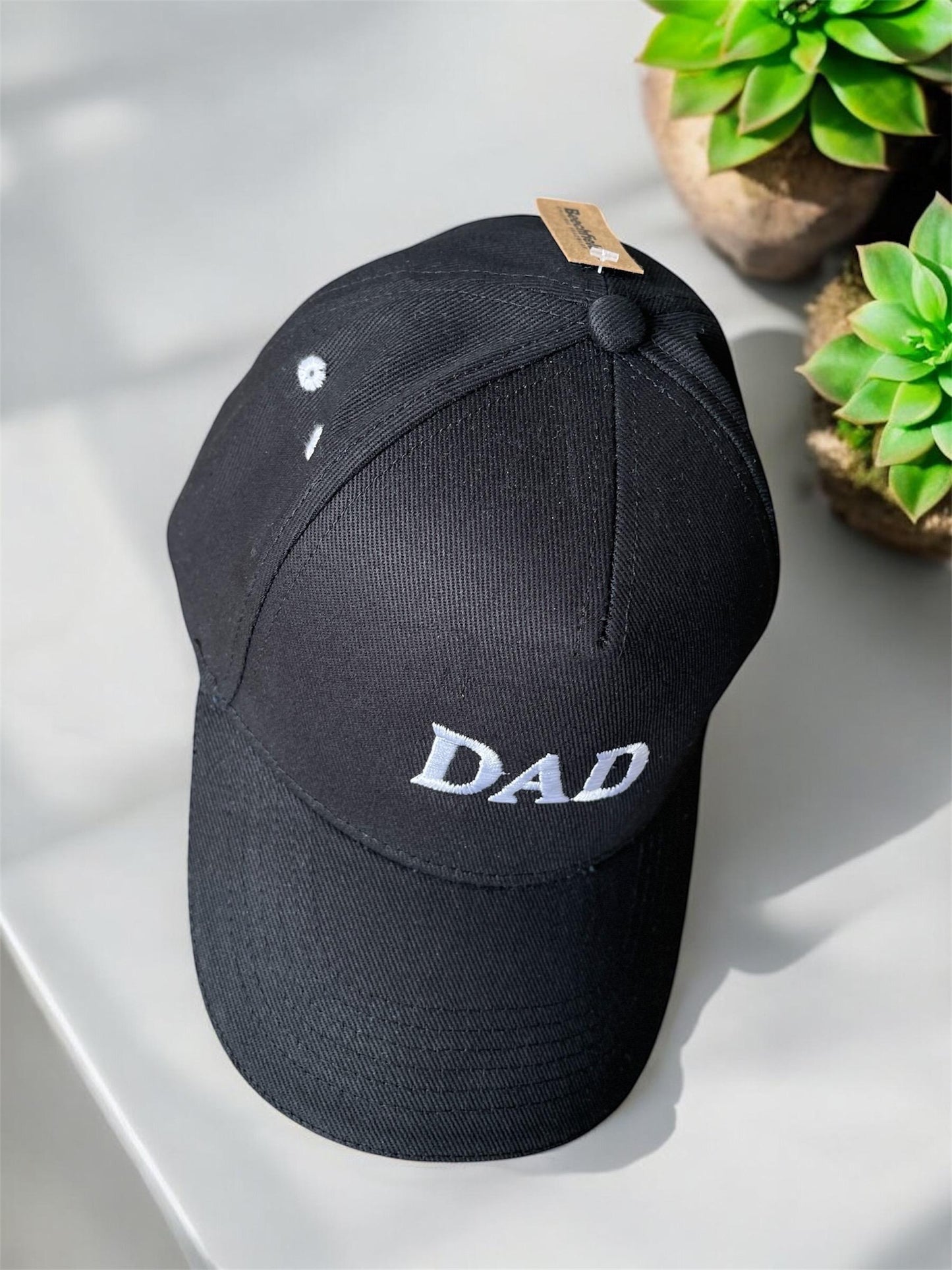 Personalised Embroidered Dad Sun Cap – Custom Baseball Hat for Men – Gift for Dad or Grandad